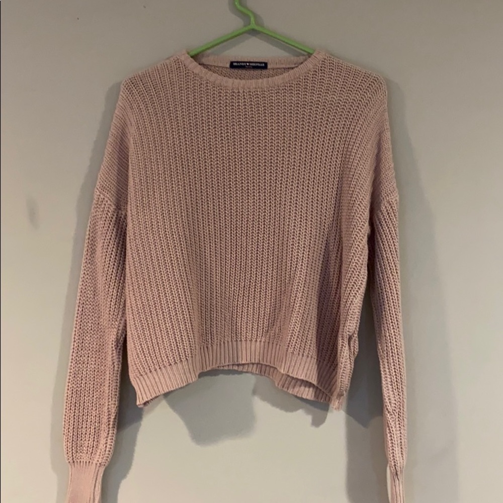 Pink brandy Melville sweater